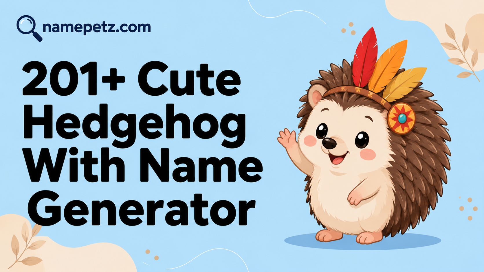 Cute Hedgehog Names