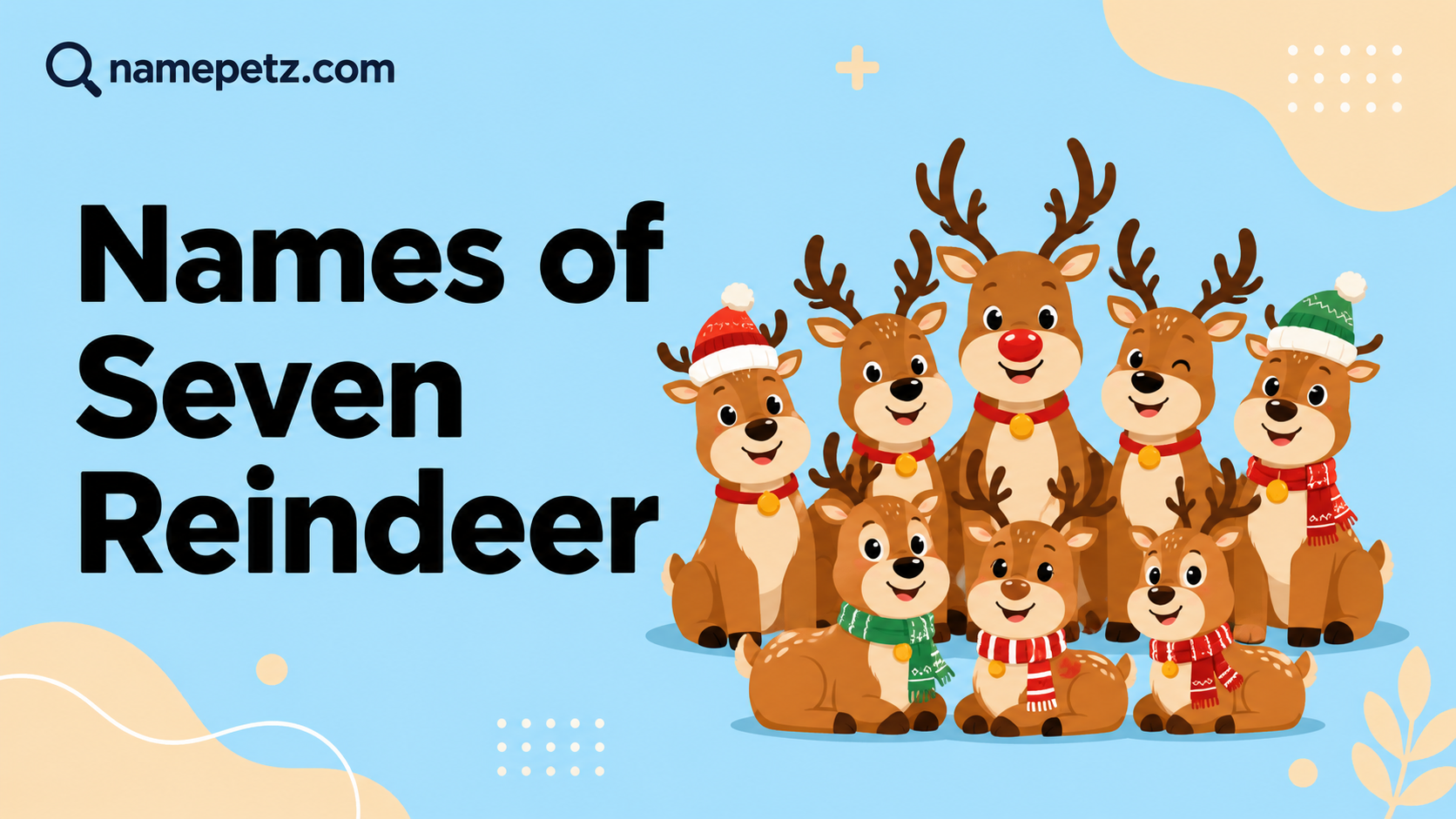 Names of Seven Reindeer
