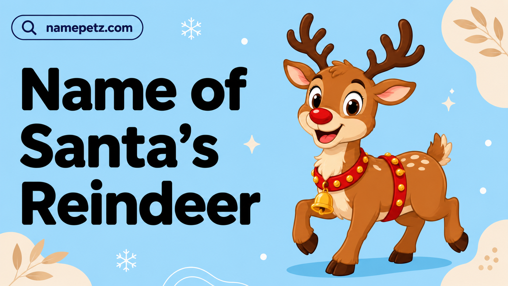 Name of Santa's Reindeer