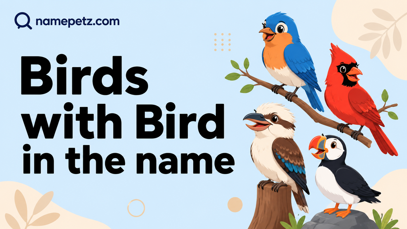 Birds with Bird in the name