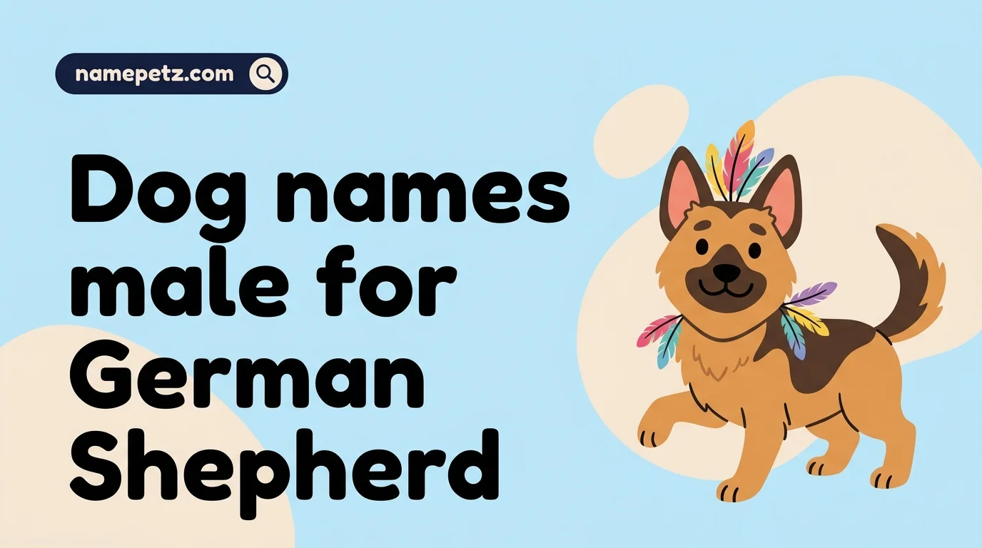 Dog names male for German Shepherd