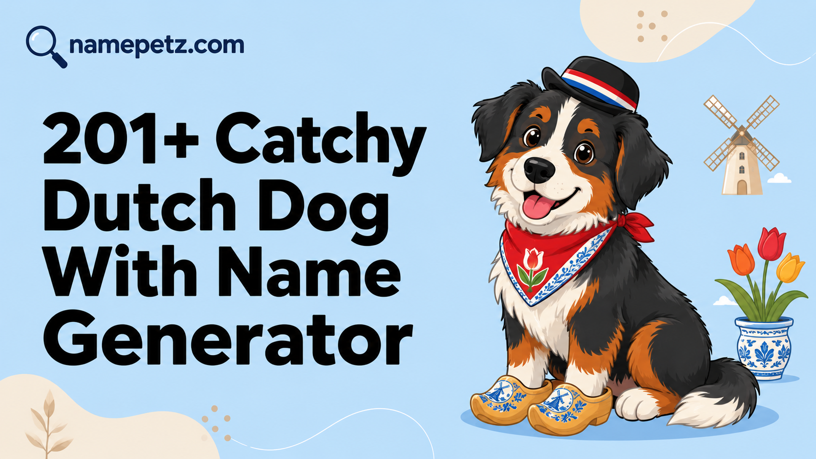 201+ Catchy Dutch Dog Names With Name Generator