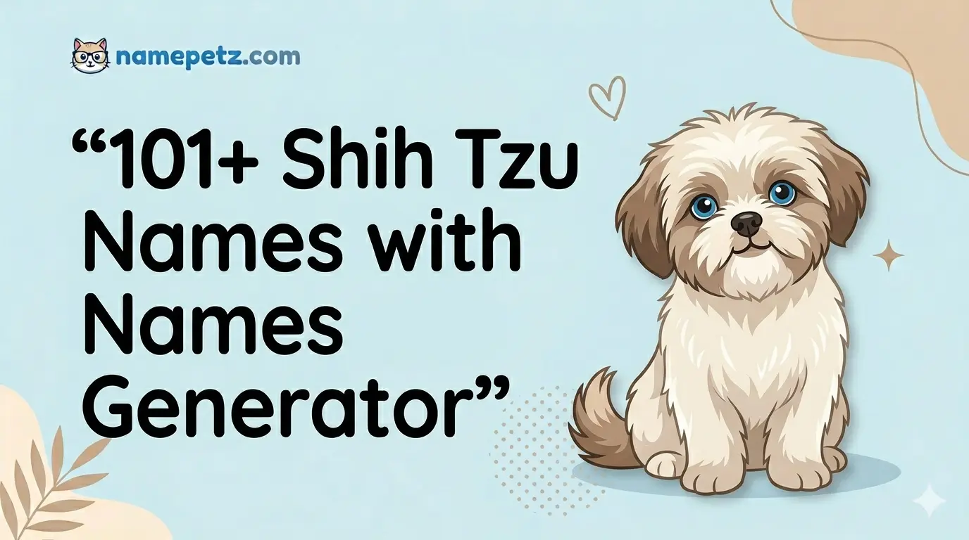 Shih Tzu Names