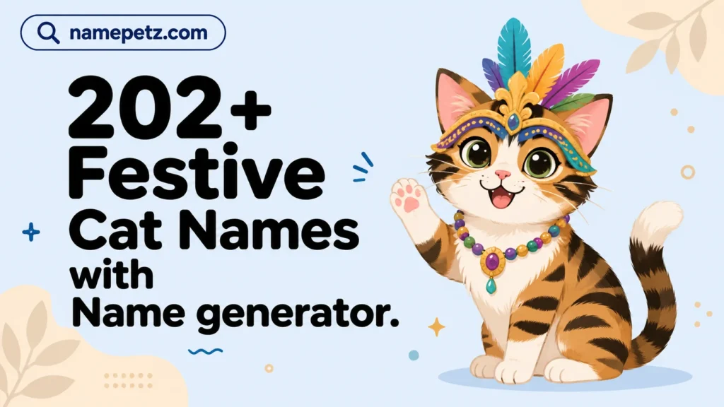 Festive Cat Names