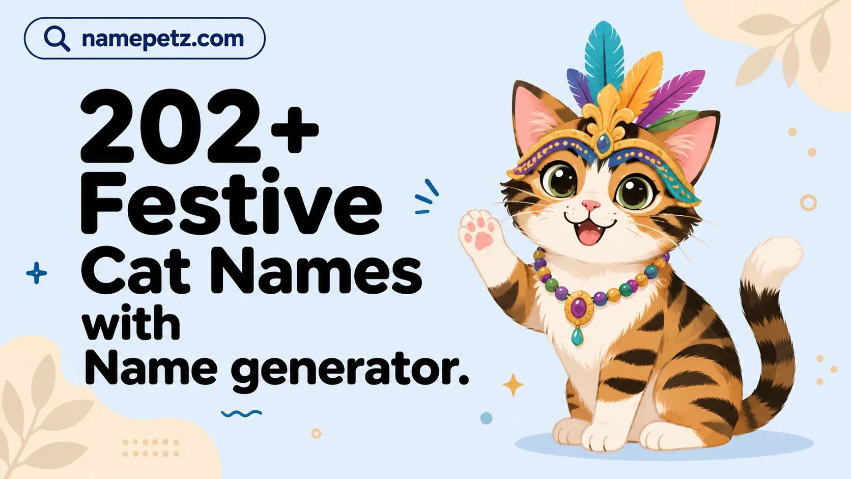 Festive Cat Names