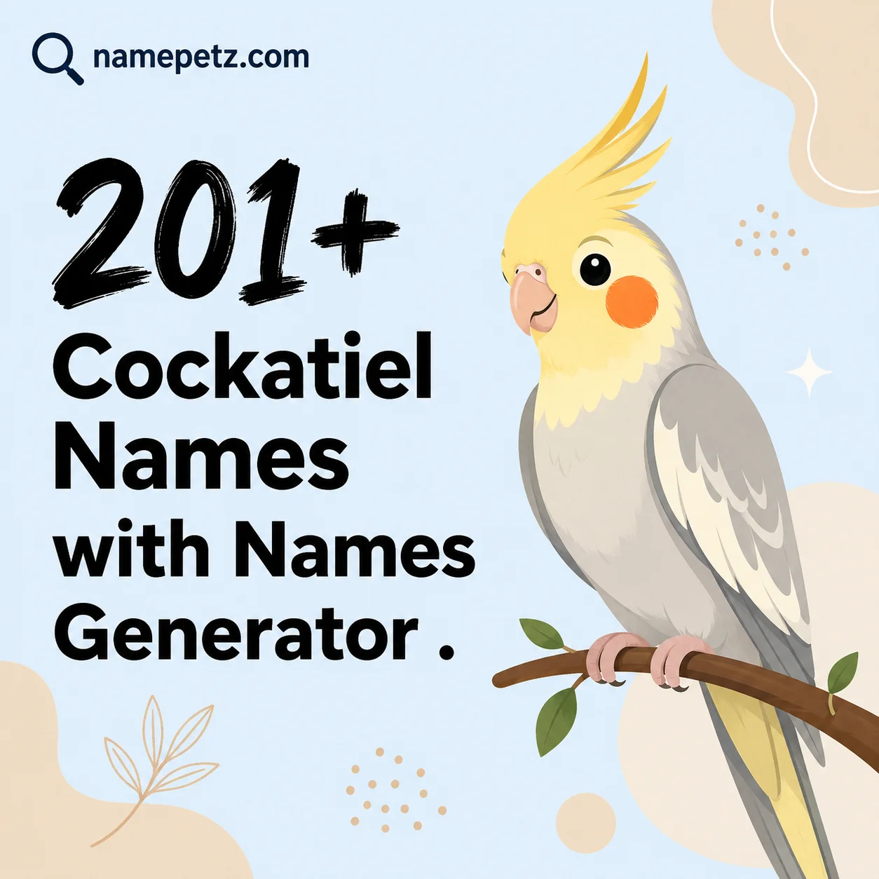 Cockatiel names