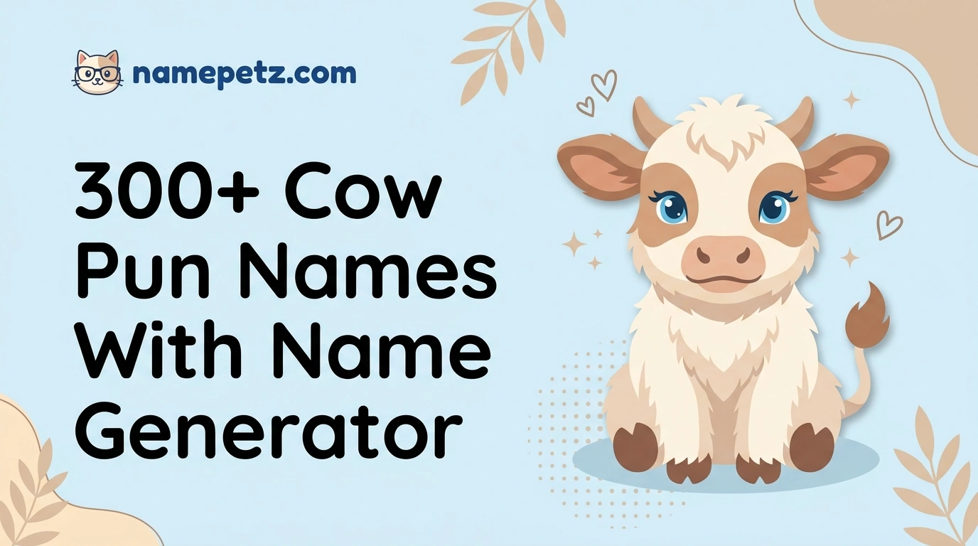 Cow Pun Names
