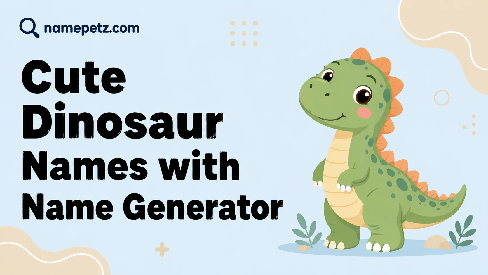 Cute Dinosaur Names with Name Generator
