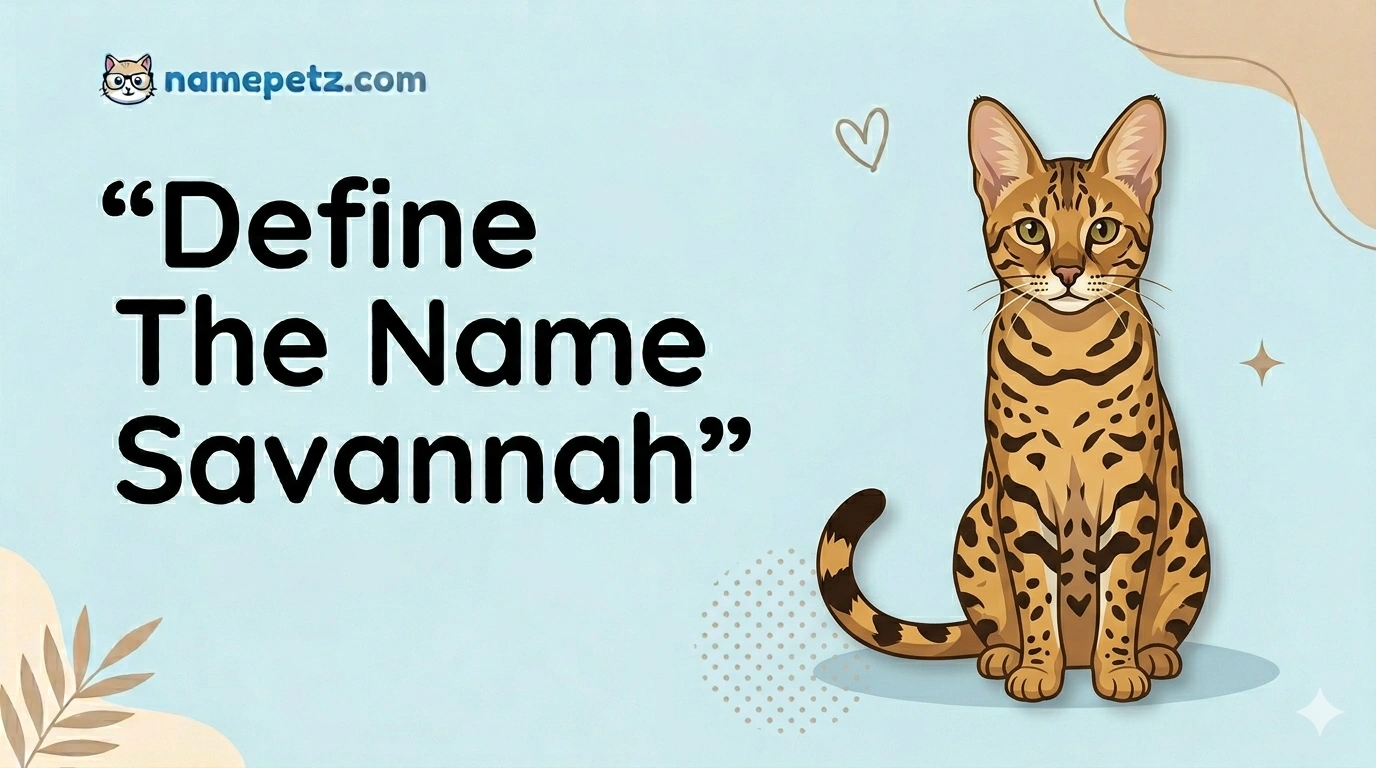 Define The Name Savannah