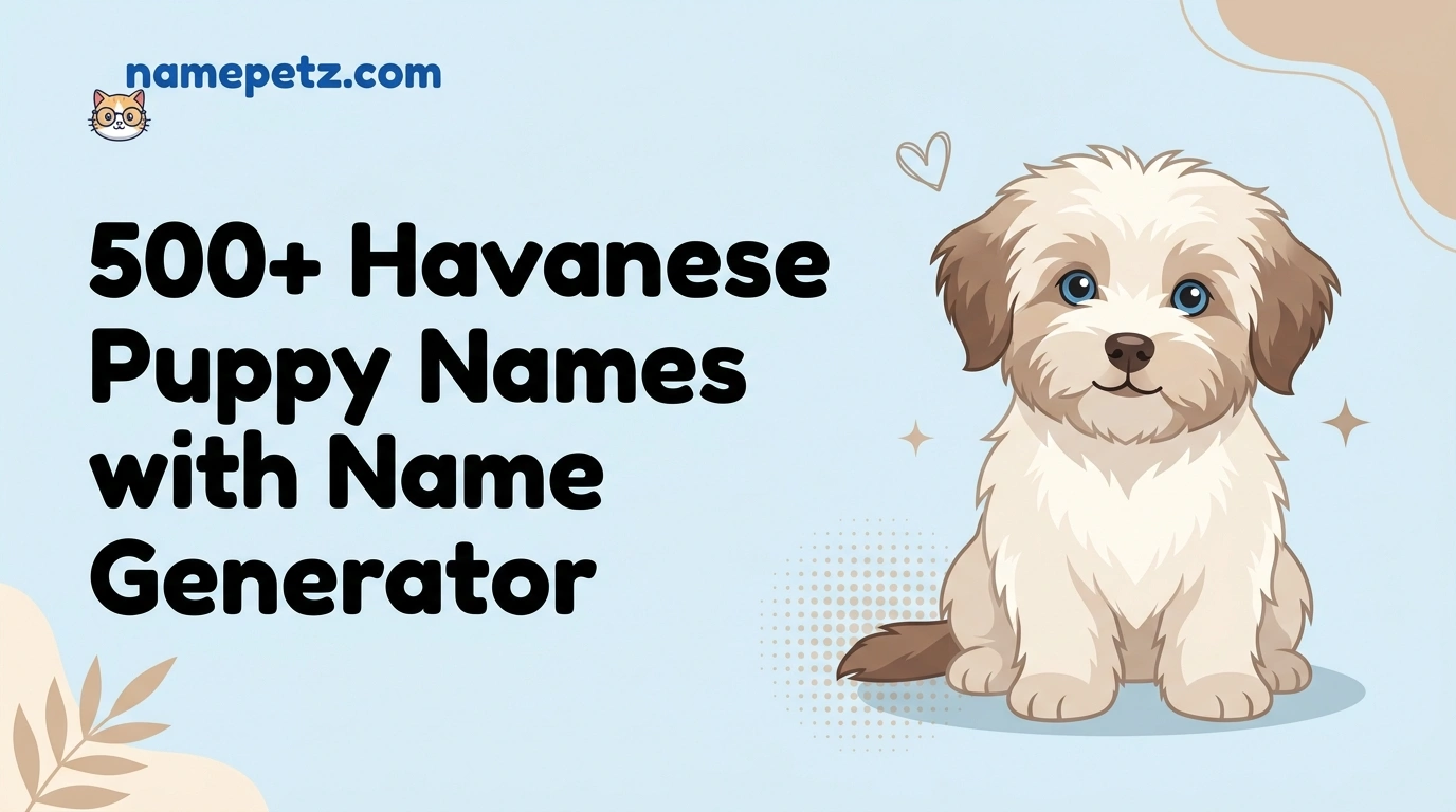 Havanese Puppy Names