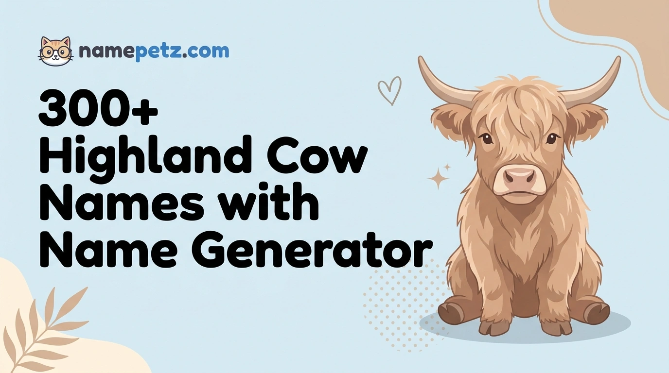 Highland Cow Names