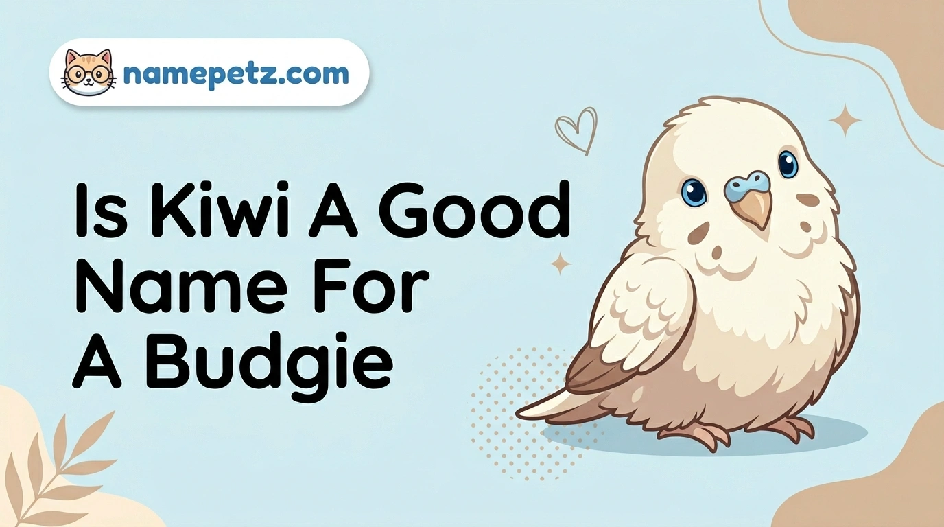 Is Kiwi A Good Name For A Budgie