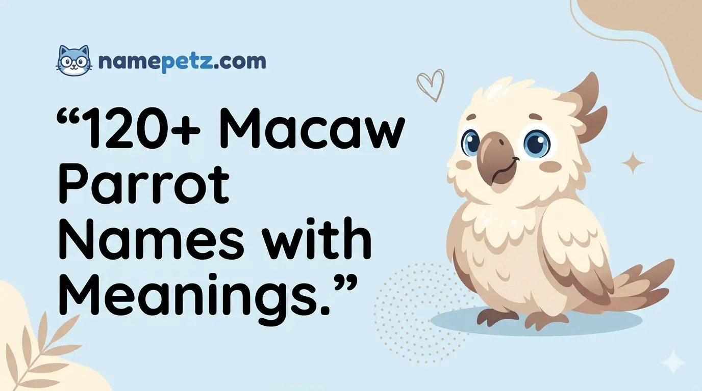Macaw Parrot Names