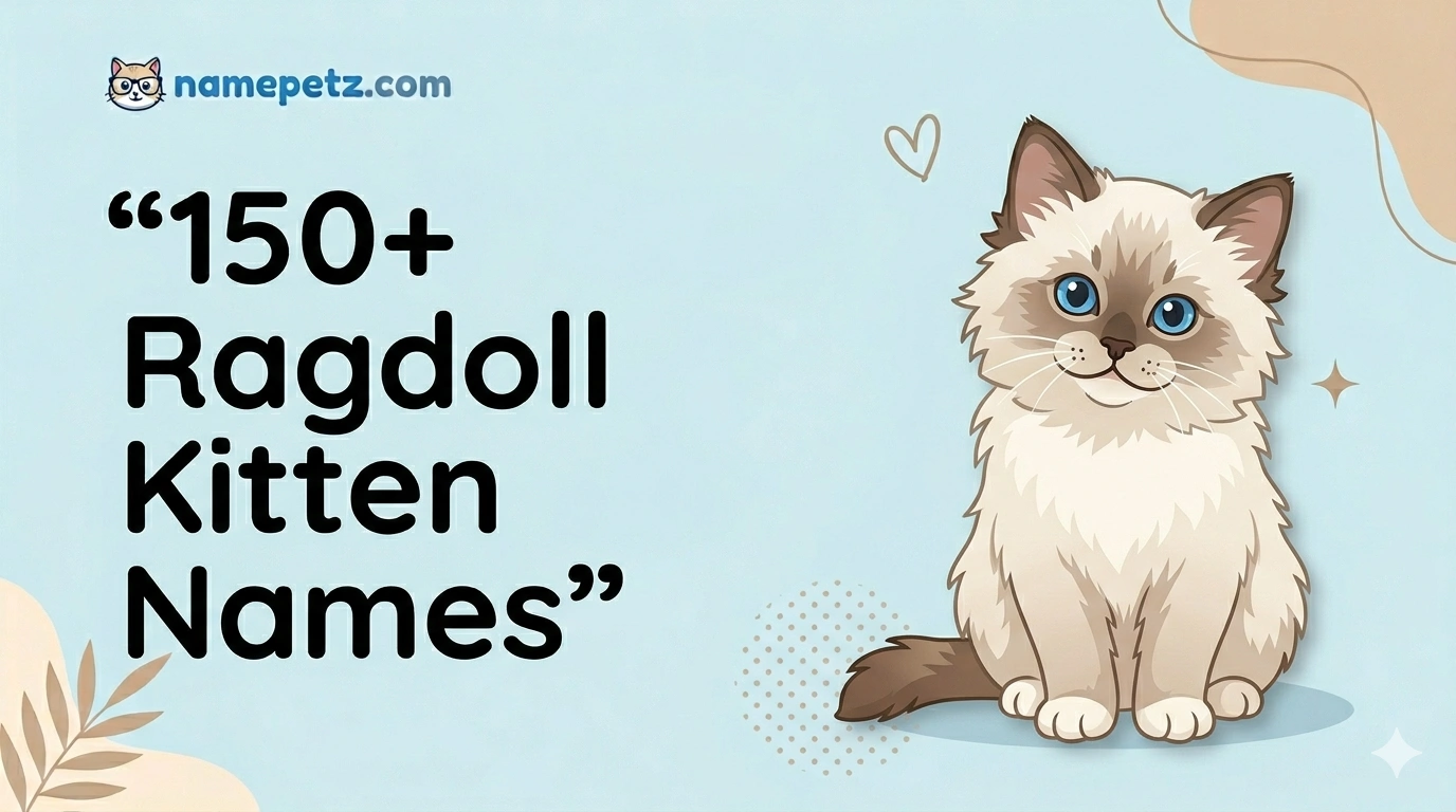 Ragdoll Kitten Names