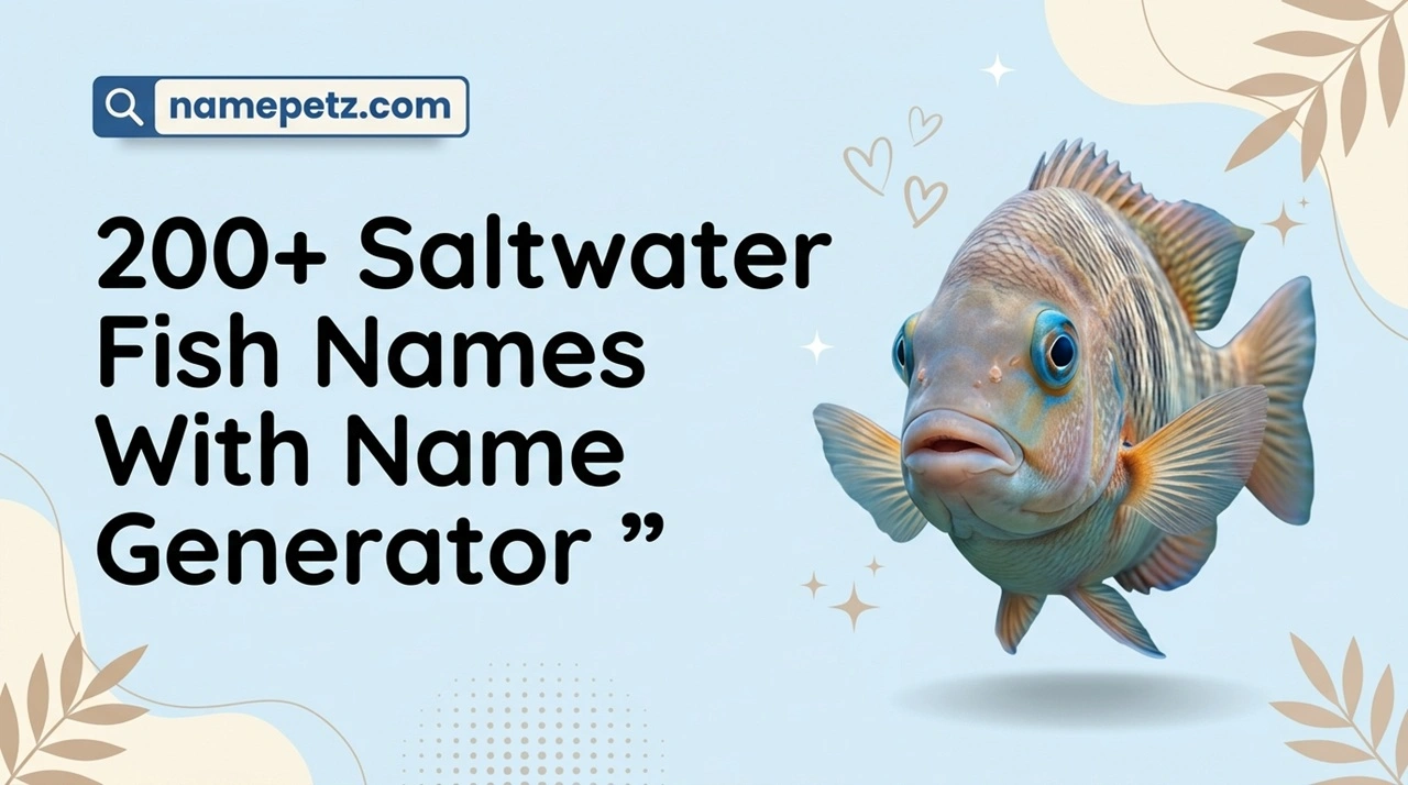 Saltwater Fish Names