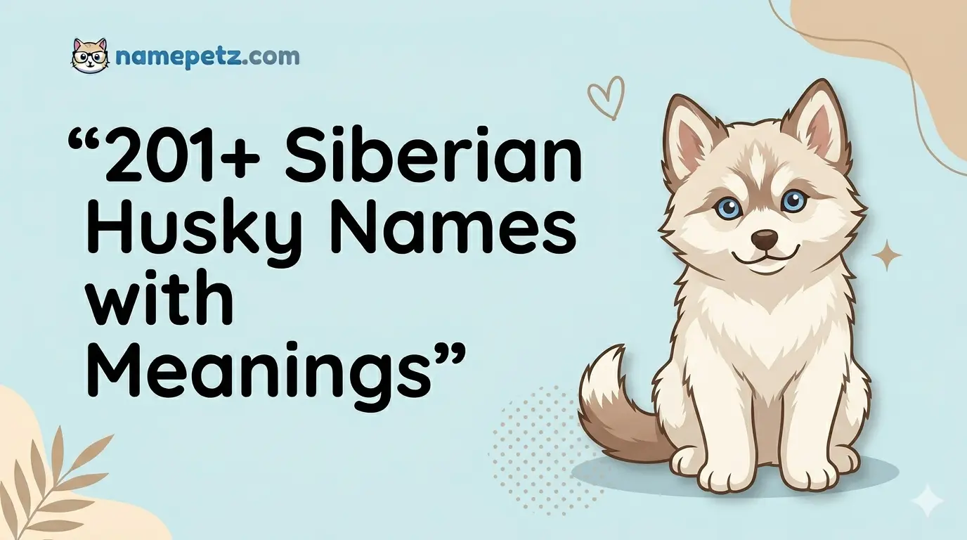 Siberian Husky Names