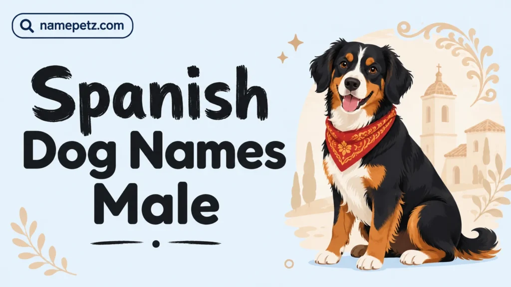 Spanish Dog Names Male