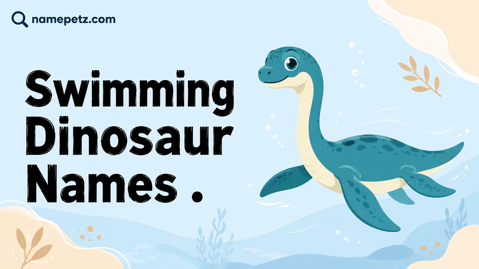 Swimming Dinosaur Names