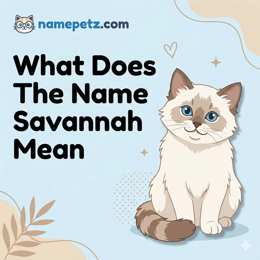 What Does The Name Savannah Mean