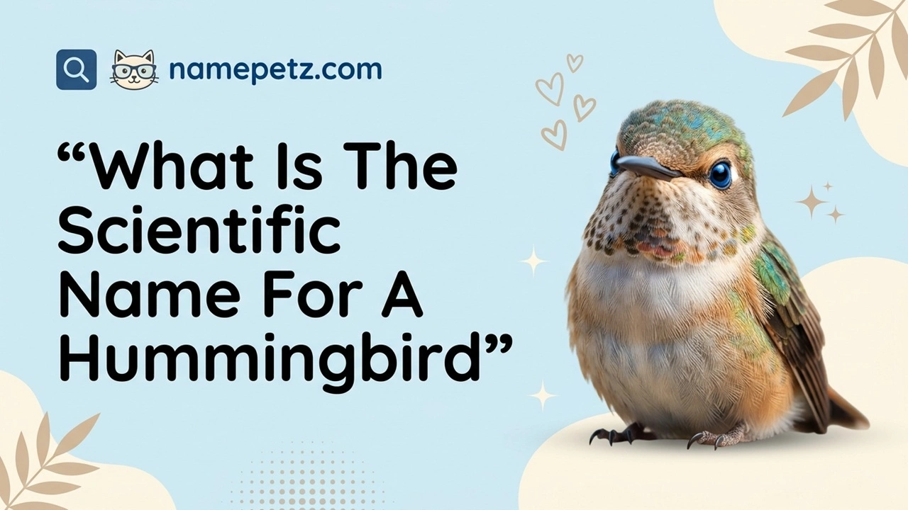What Is The Scientific Name For A Hummingbird
