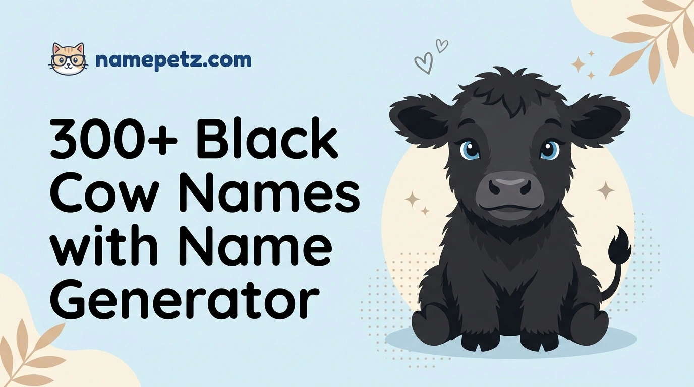 black cow names