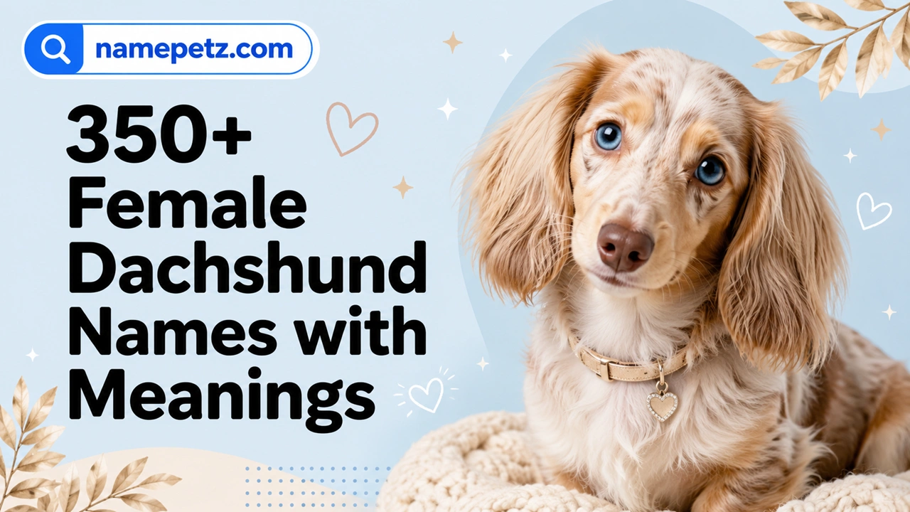 female dachshund names