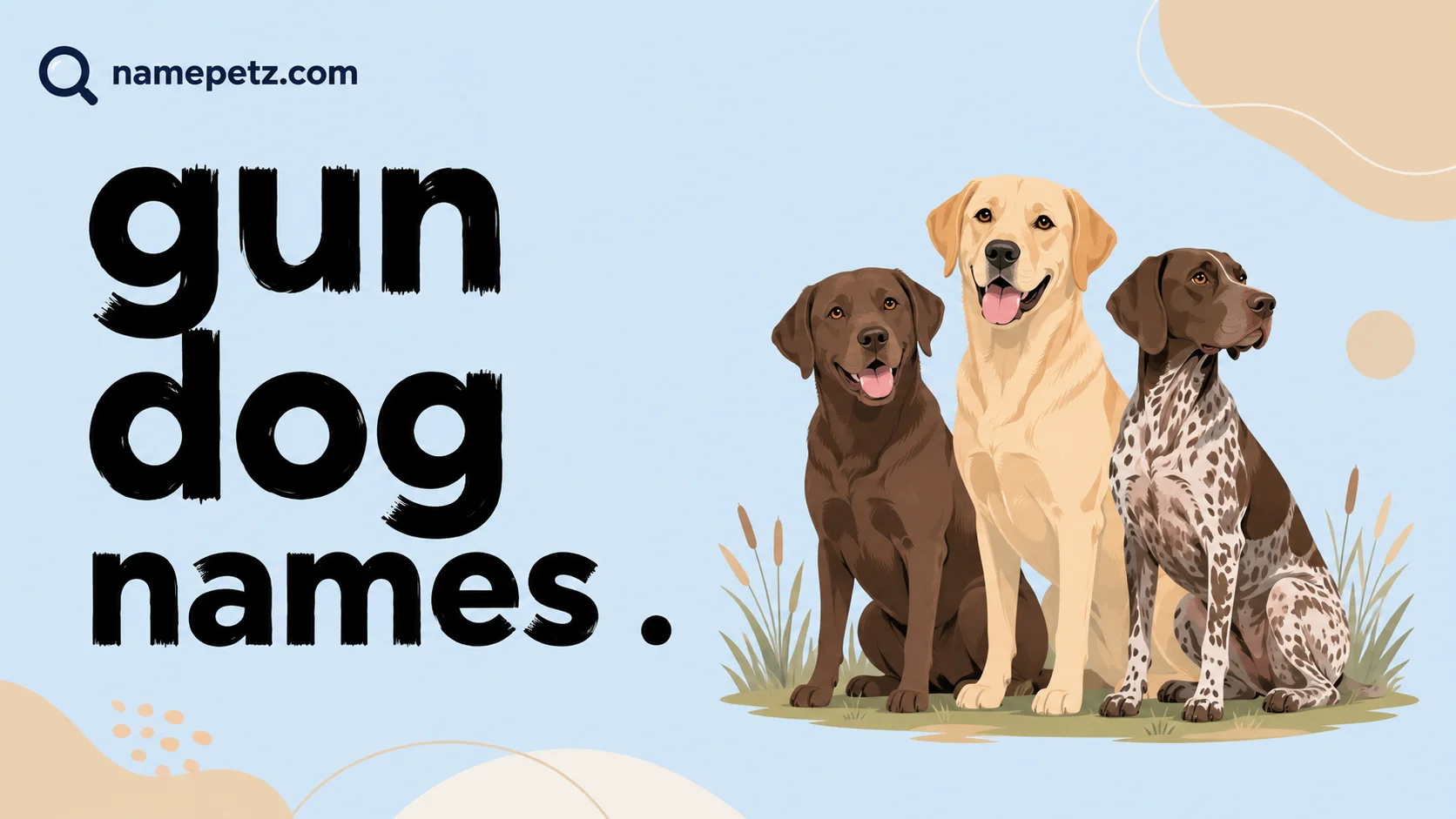 gun dog names