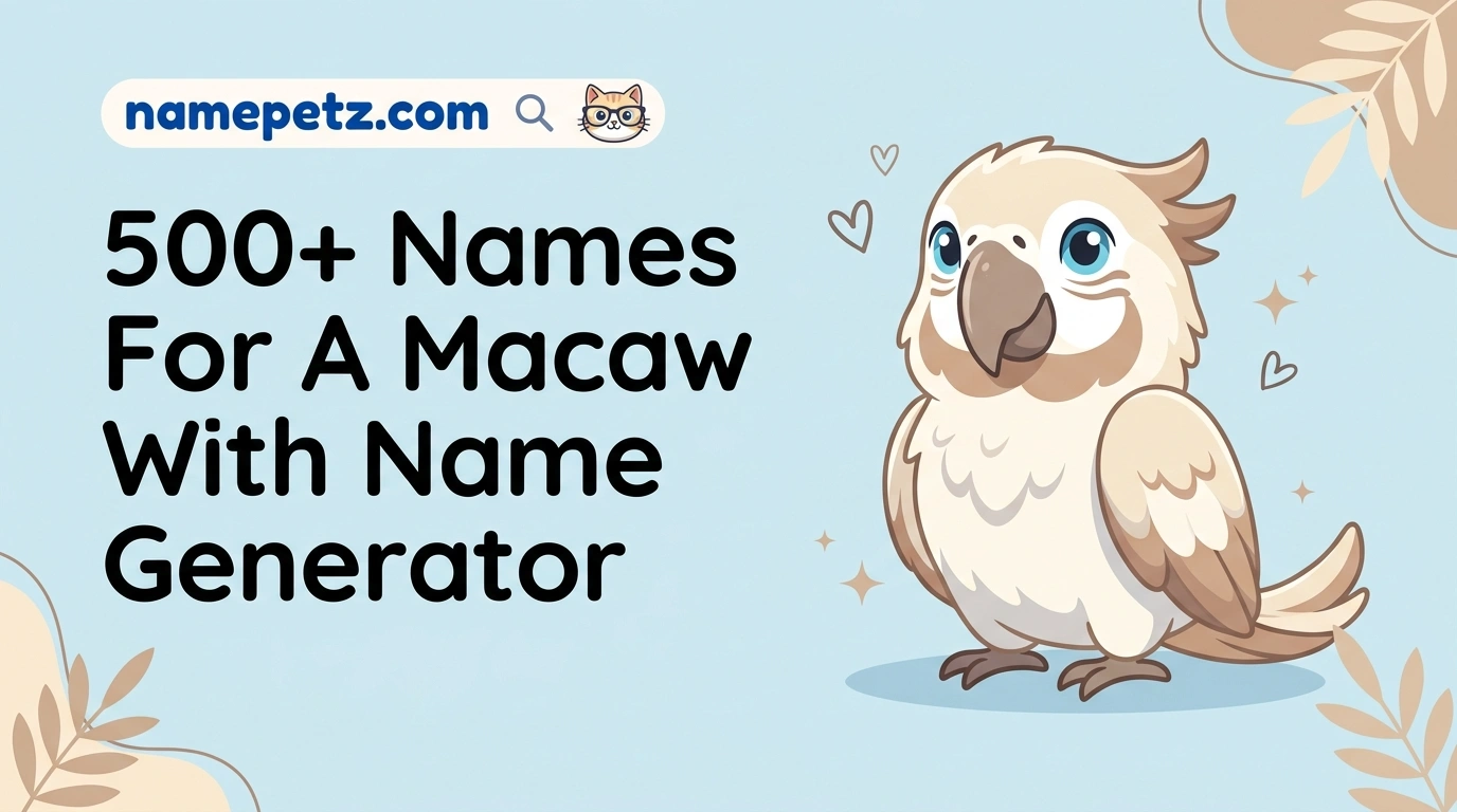 names for a macaw