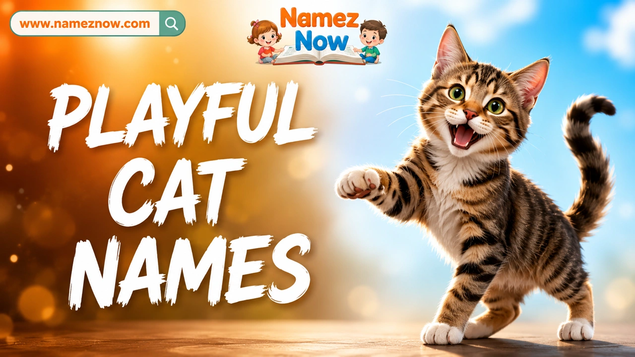 Playful Cat Names