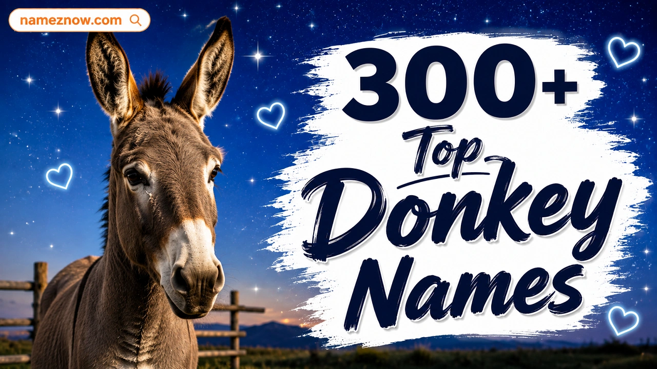 donkey names